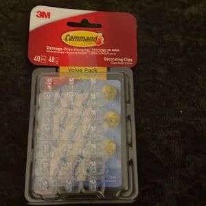 Command, decorating clips 40 count